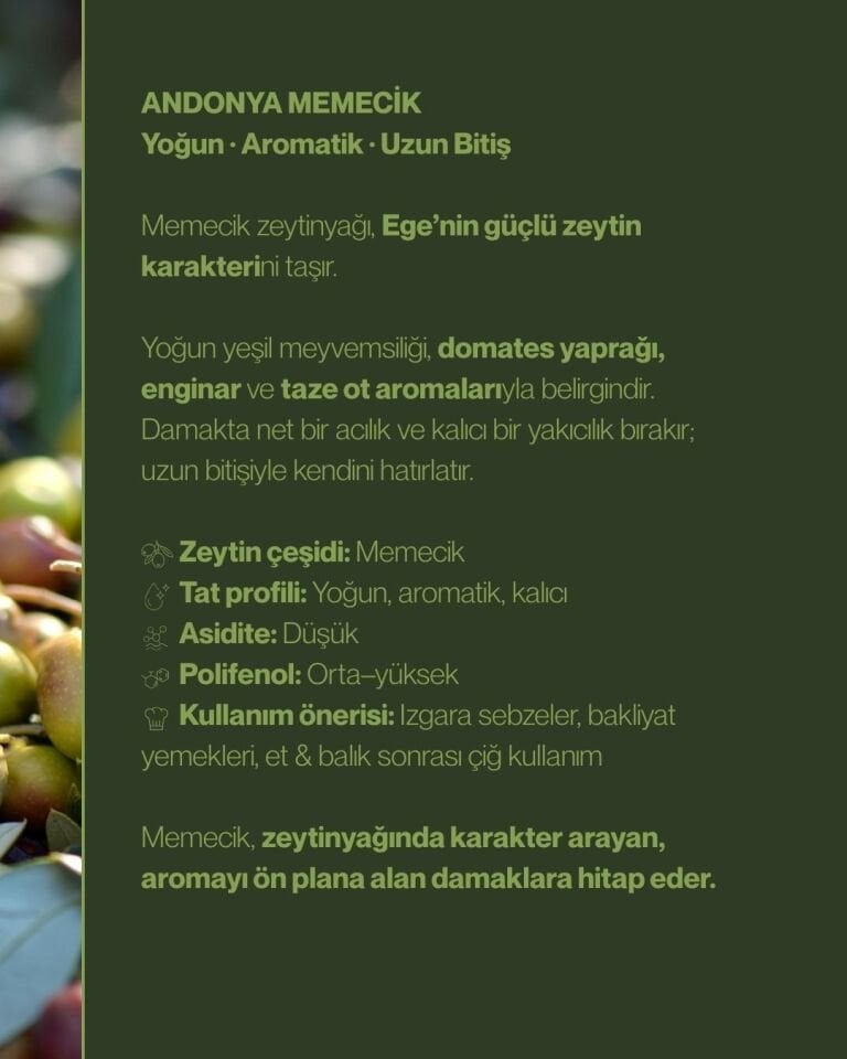 Memecik Olive Oil 750 mL