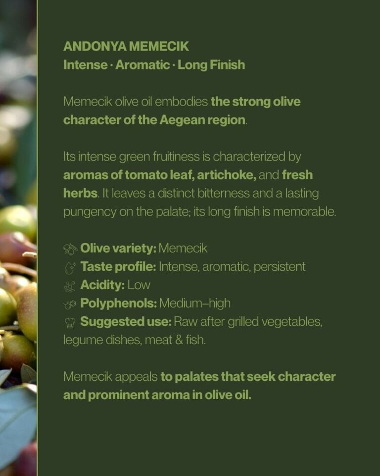 Memecik Olive Oil 750 mL